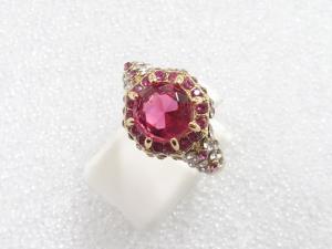 色石　指輪(15.5号)